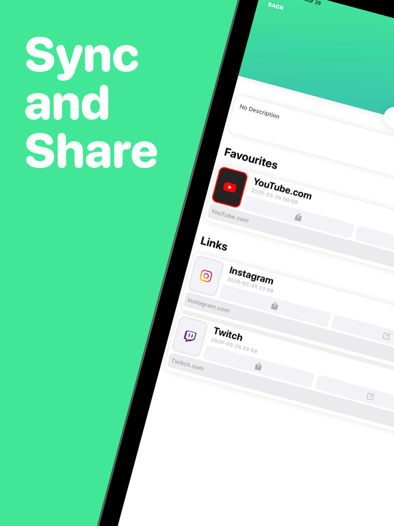 Screenshot #6 pour LinkList - URL Manager