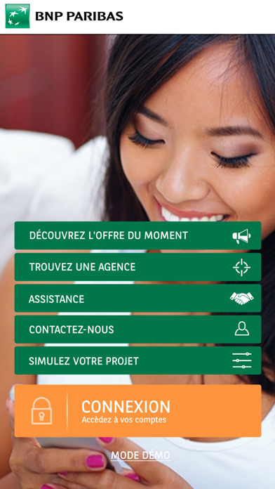 Screenshot #1 pour BNP Paribas Antilles Mobile