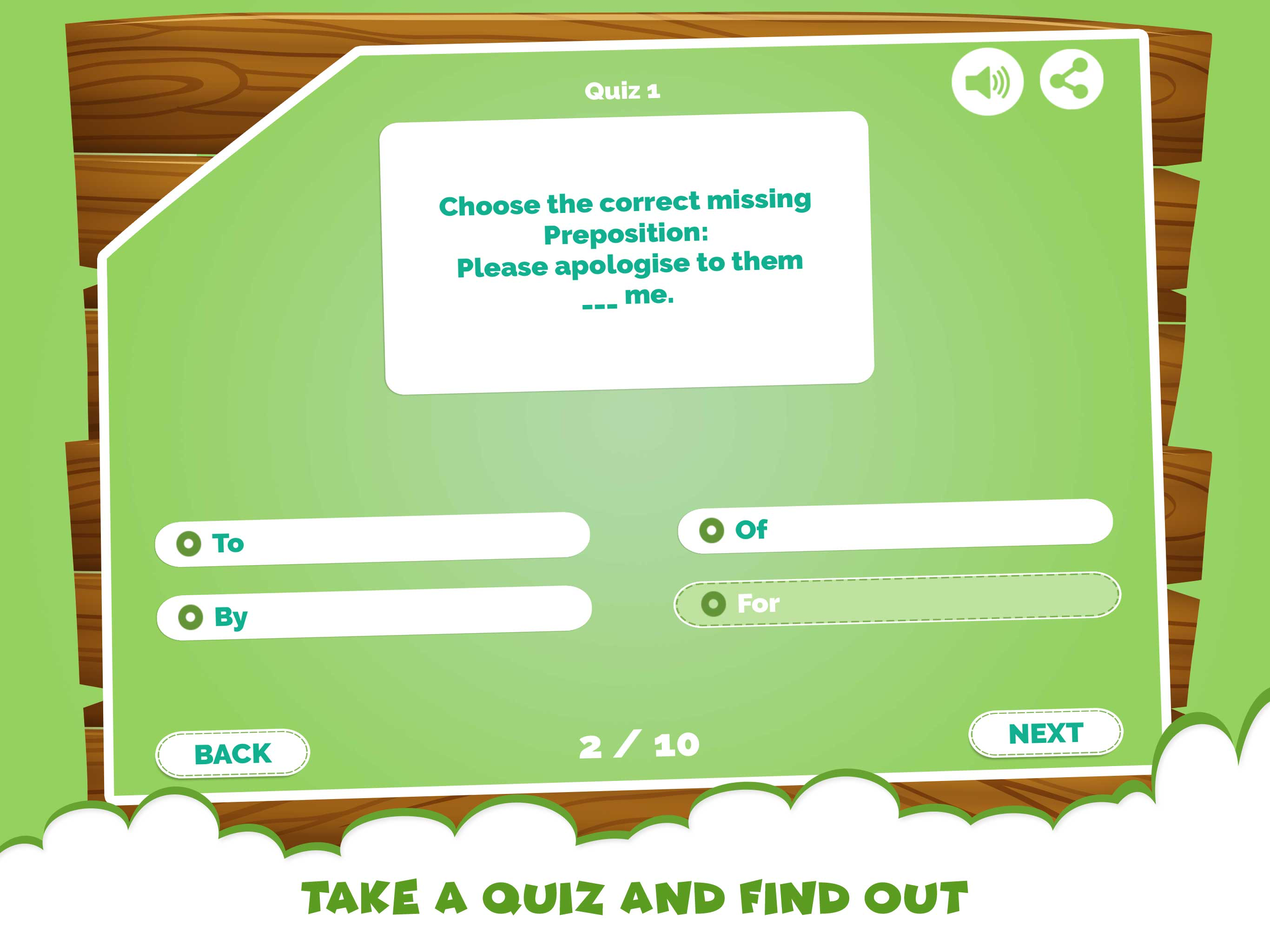 Learn Prepositions Quiz Games screenshot 7