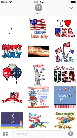 Game screenshot Happy 4th Of July Animated Gif apk