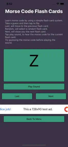 Game screenshot Morse Code Flashcards+Quizzes hack