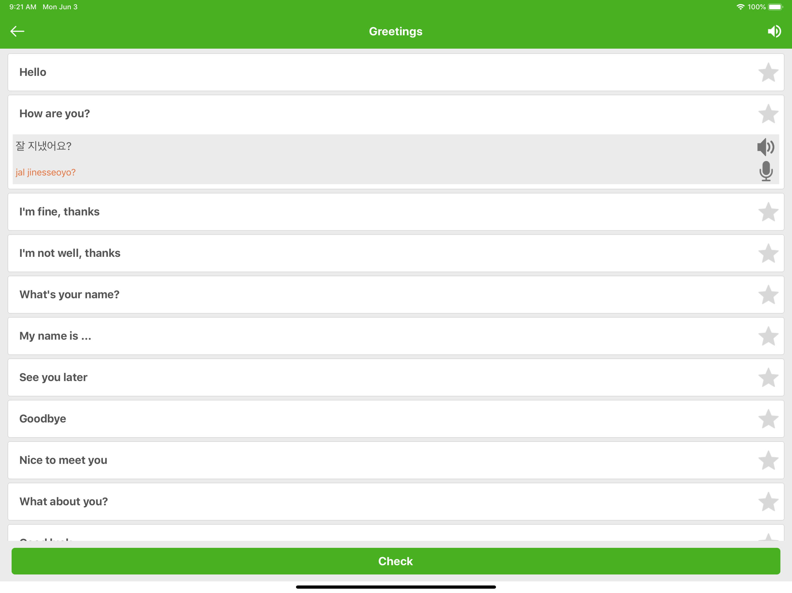 Learn Korean Phrases screenshot 8
