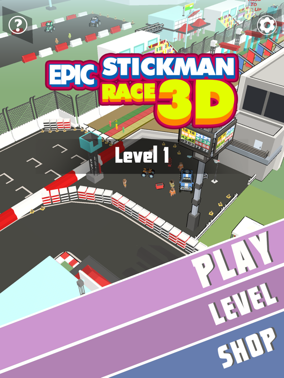 Screenshot #4 pour Epic Stickman Race 3D