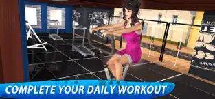 Captura 3 School Girl Fitness Game 2019 iphone