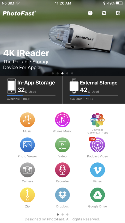 #1. iFiles+ (iOS) 由: PhotoFast Global Inc.