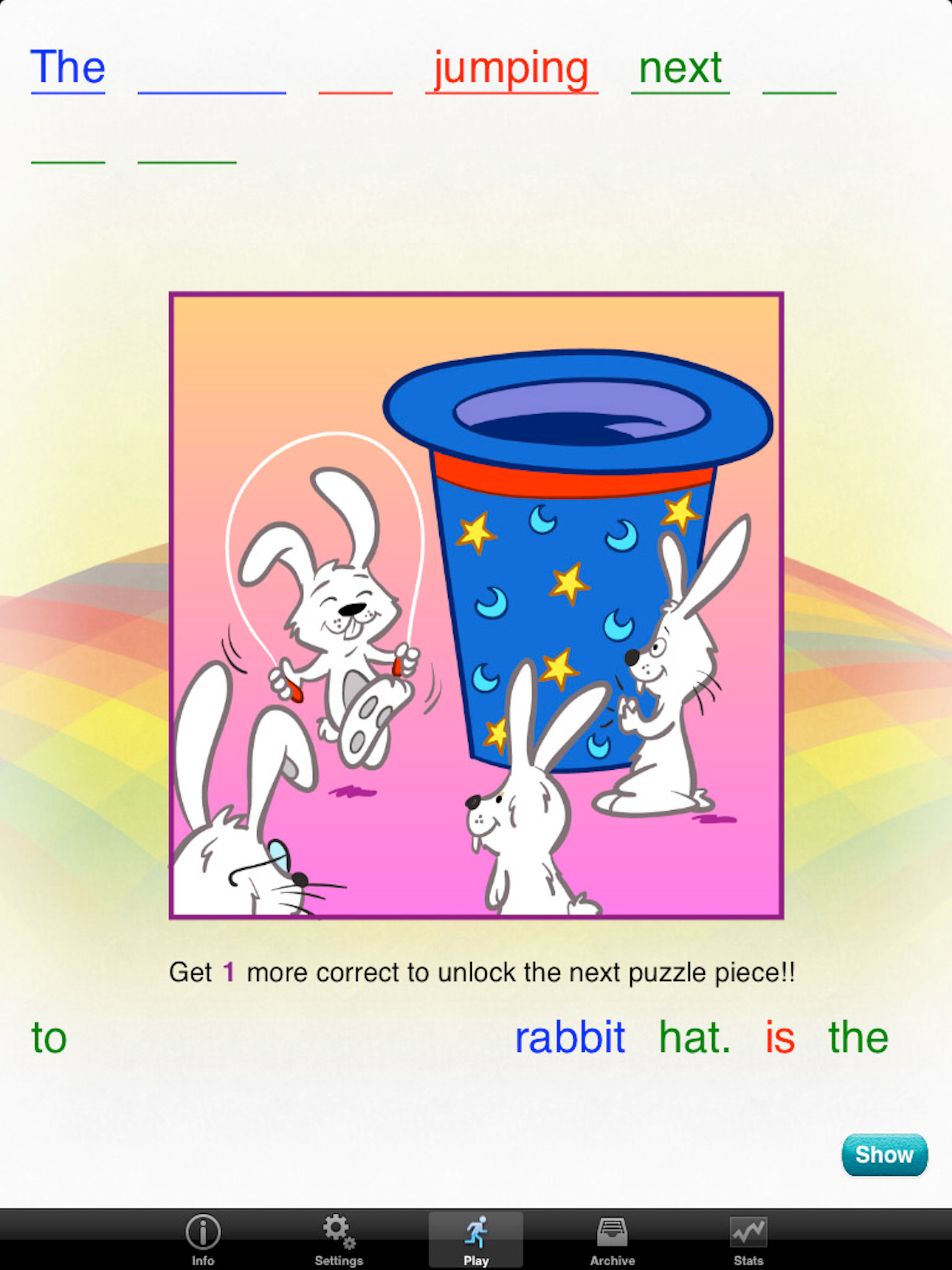 Rainbow Sentences screenshot 7