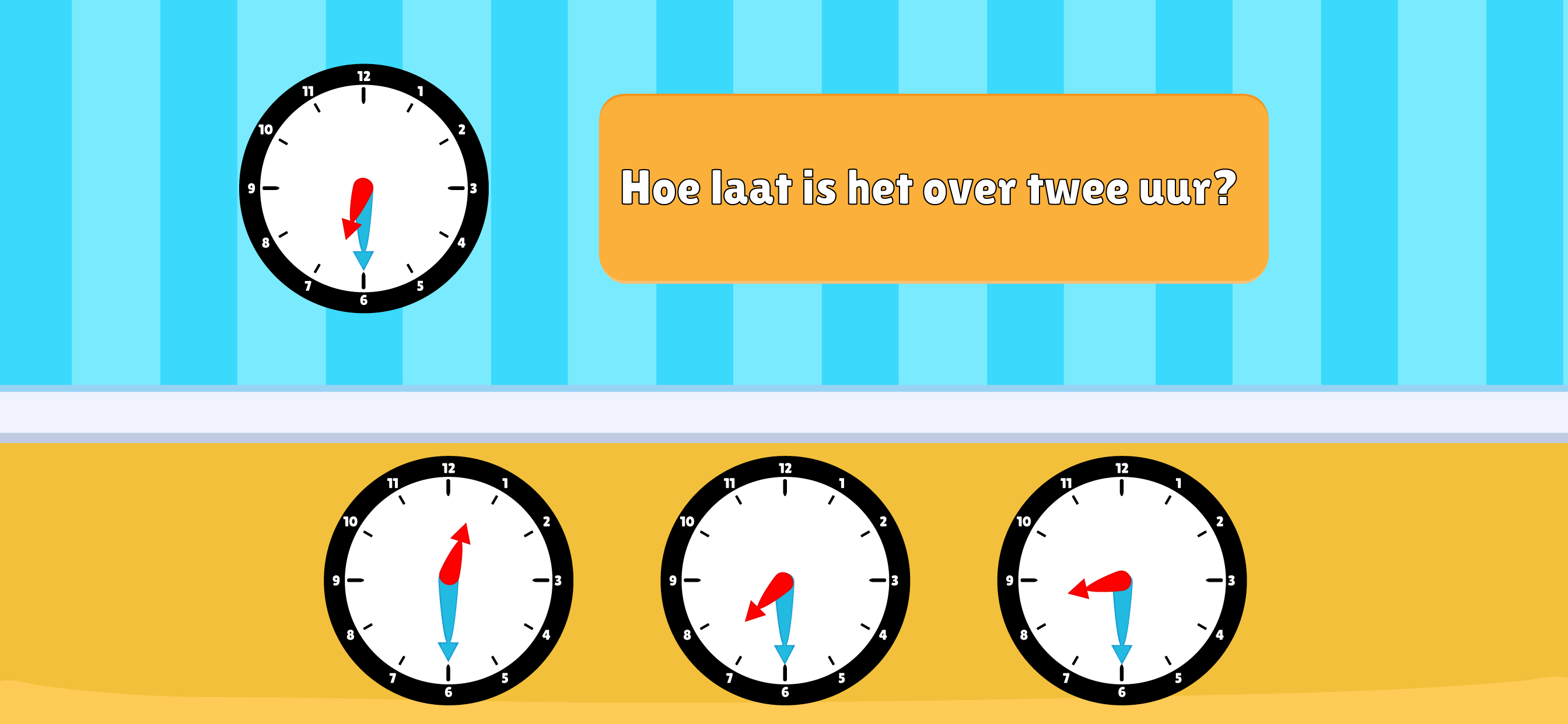 Leren klokkijken - rekenen screenshot 5