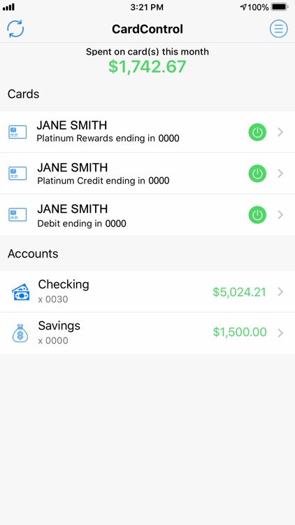 Northwest Federal CardControl