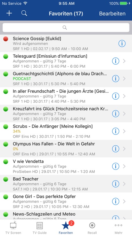 TV Screen - Fernsehen überall