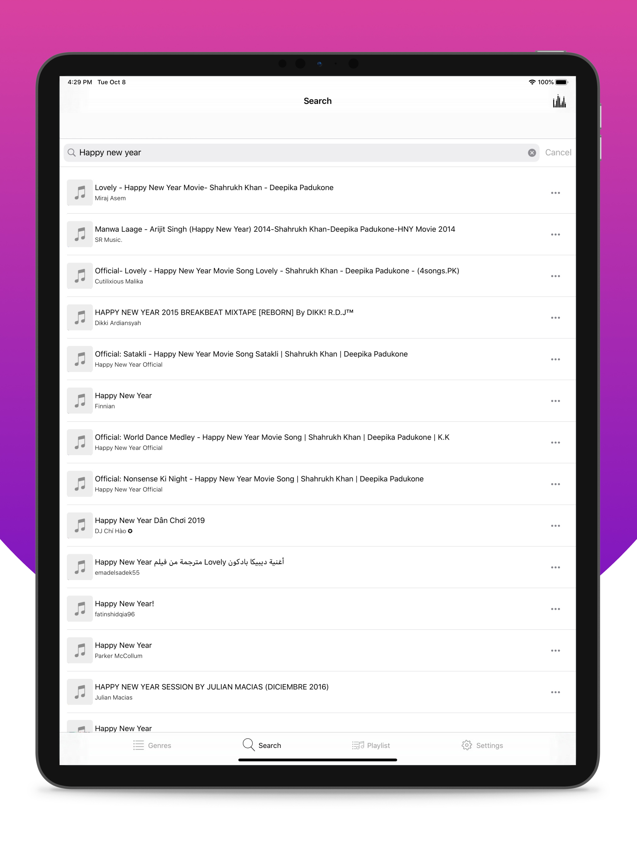 Music Player - Streaming Songs