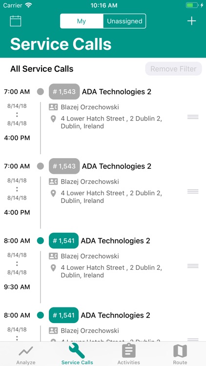 Service for SAP Business One
