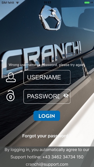 Cranchi Yacht Screenshot