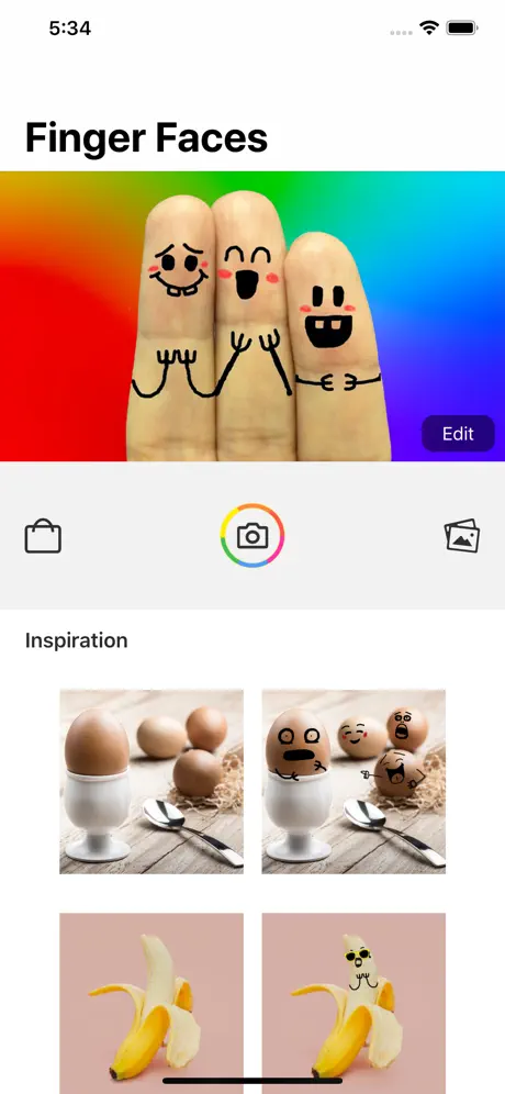 Cool Finger Faces - Photo Fun!