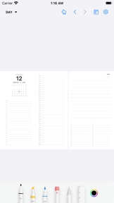 Pencil Planner & Draw Calendar screenshot