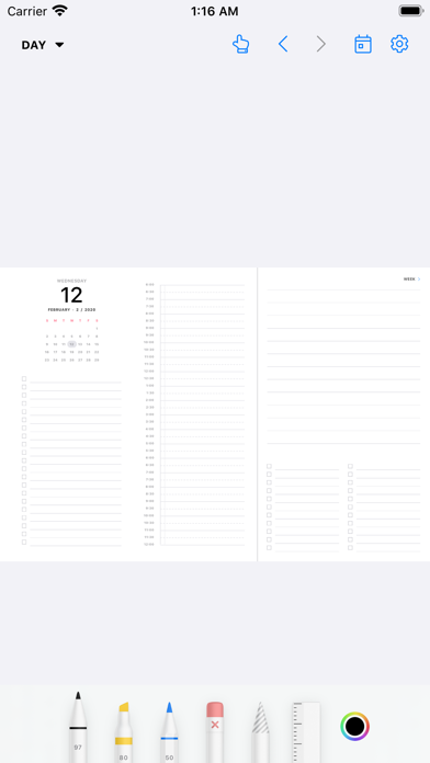 Pencil Planner & Draw Calendar Screenshot