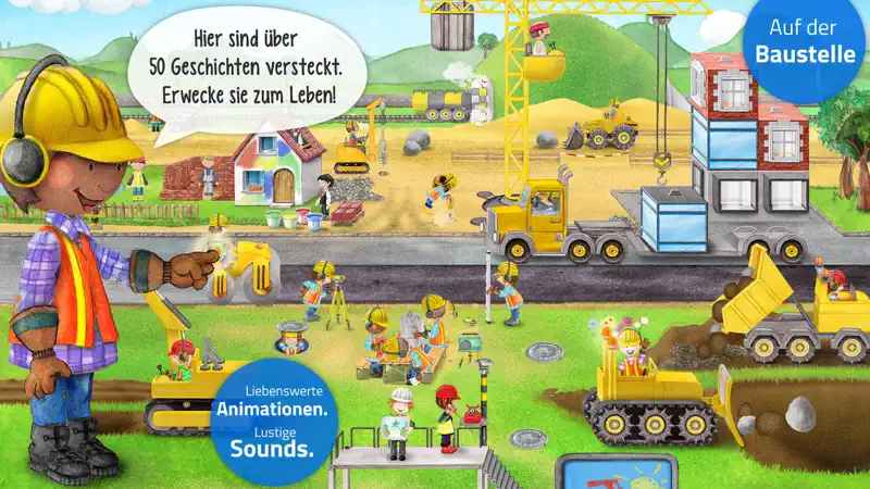 Meine Bauarbeiter: Wimmelapp screenshot 2 of 5