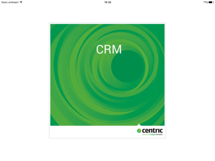 ALERT-CRM voor iPad