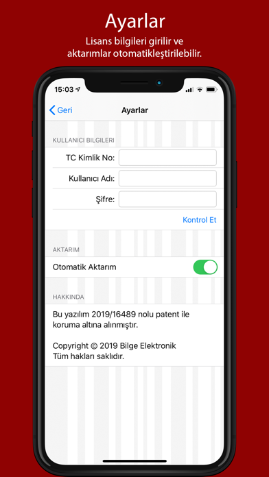 Eczanem Stok Sayım Screenshot