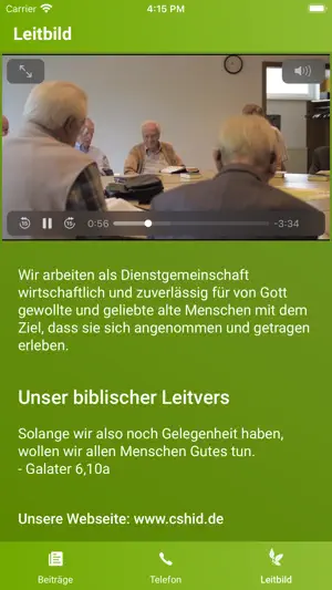 Christliche Seniorenhäuser screenshot 2