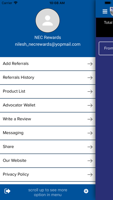 How to cancel & delete NEC Rewards from iphone & ipad 2