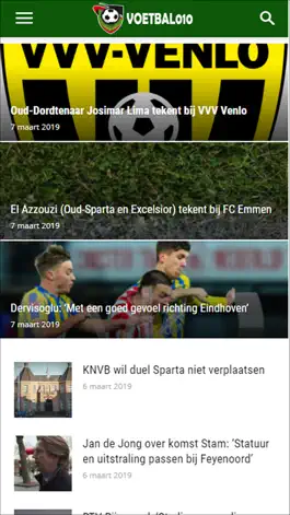 Game screenshot Voetbal010 apk
