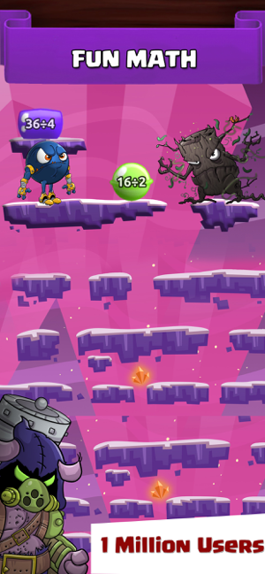 ‎Monster Maths 2 School: ภาพหน้าจอของเกม