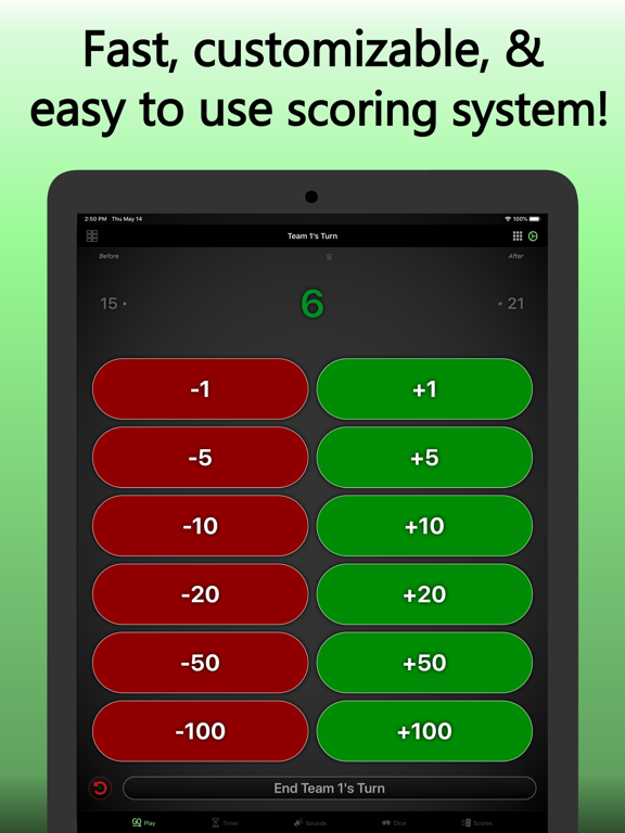 Screenshot #4 pour Game Buddy: Keep Score & More