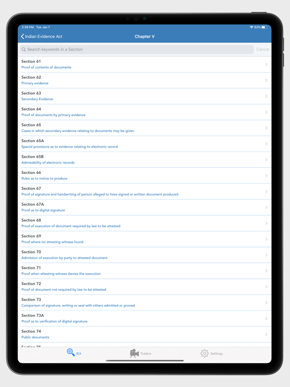 App screenshot