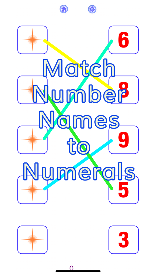 #4. 123 NUMBER MAGIC Line Matching (iOS) 由: PRESCHOOL UNIVERSITY