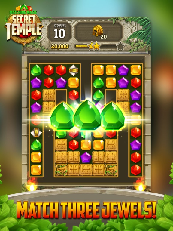 Screenshot #1 for Matching Magic: Secret Temple