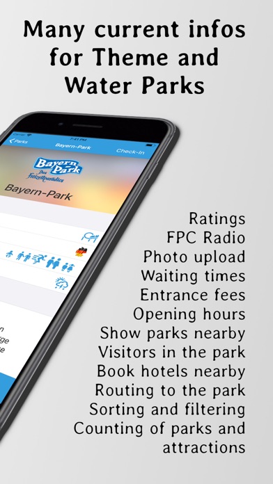 Theme-Park App screenshot 2