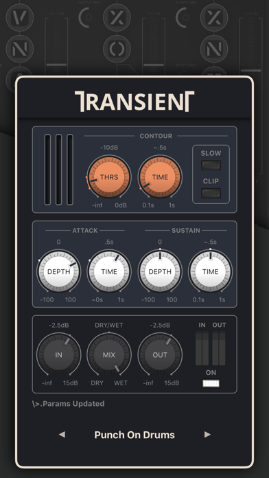 FAC Transient Screenshot