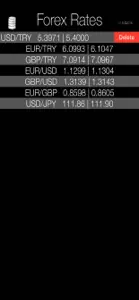 Forex Rates V1 screenshot #5 for iPhone