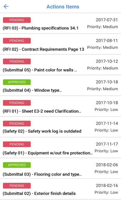ConsLog Construction Software Screenshot