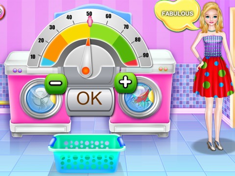 オリビアの洗濯洗濯ゲームのおすすめ画像7
