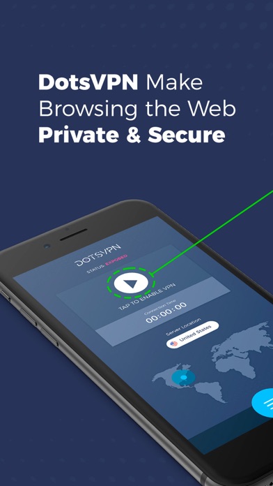 DotsVPN - Unlimited Secure VPNのおすすめ画像1