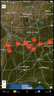 tennessee mushroom forager map iphone screenshot 3