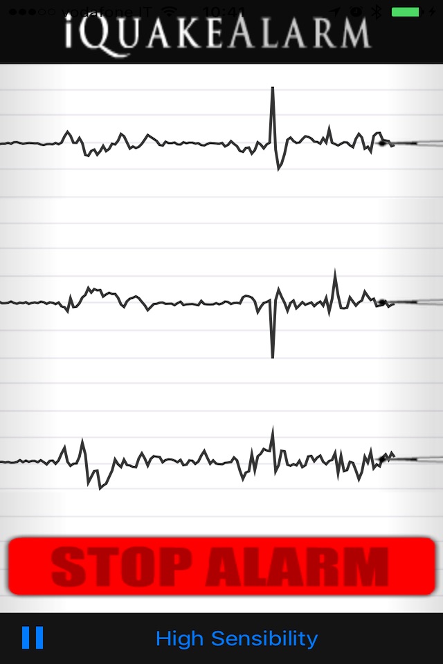 iQuakeAlarm screenshot 2