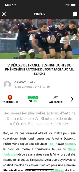 Game screenshot LeRugbynistère apk