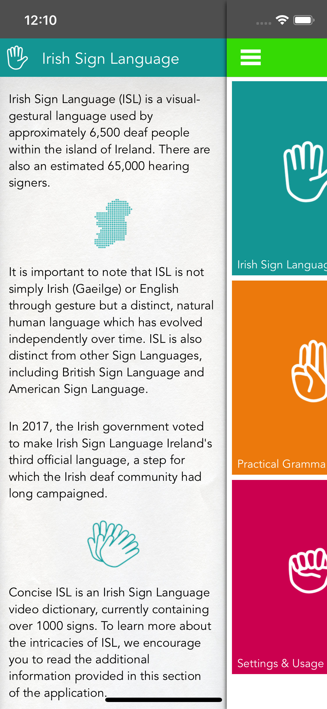 Concise ISL