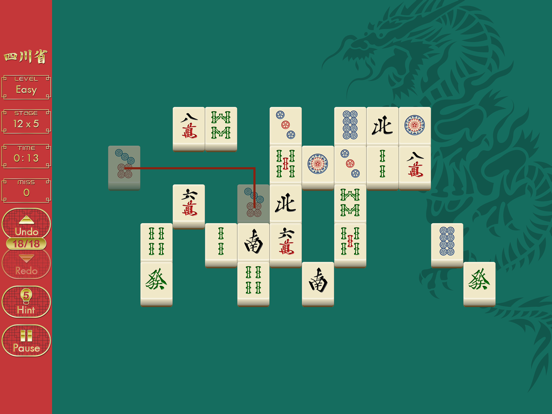 Screenshot #5 pour Shisen-Sho Mahjong Puzzle Game