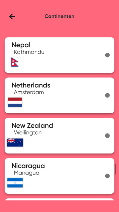 Quiz - Ken jij de landen? Screenshot