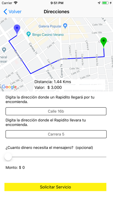 Rapidito app screenshot 4