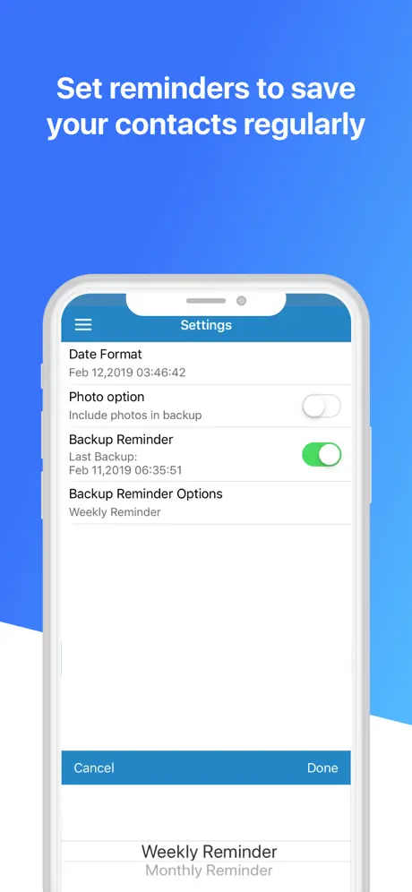 Contacts Backup Pro & Restore