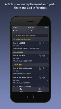 AutoParts for Audi cars iPhone image 4