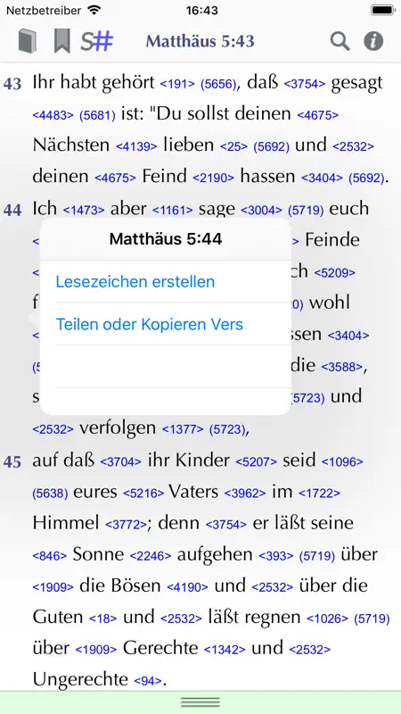 Importantia Strong-Bibel screenshot 6 of 6