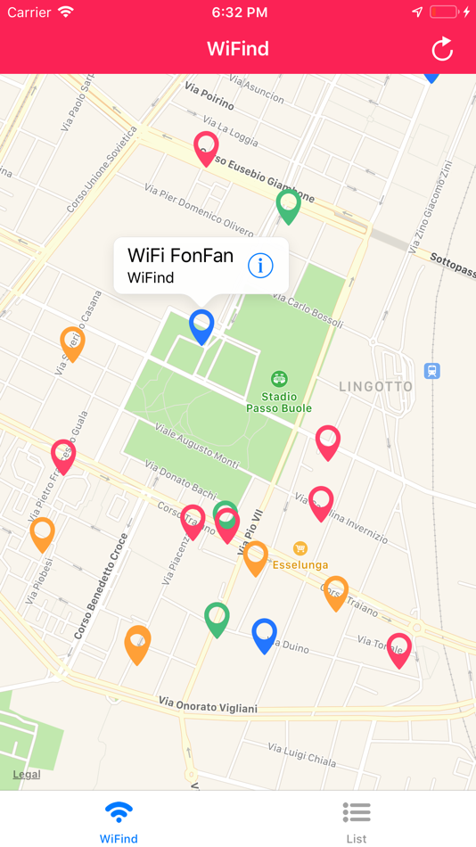 #3. WiFind (iOS) By: Marco Tini