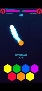 Multiplayer Color Battle screenshot #7 for iPhone