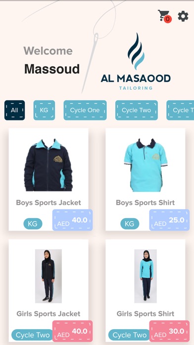 Screenshot #3 pour Al-Masaood Tailoring