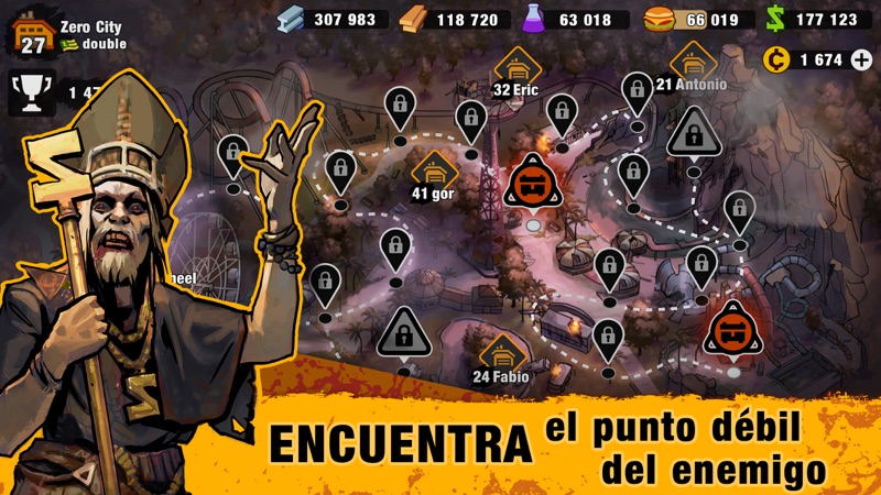 Zero City: Juegos de Zombies screenshot 2